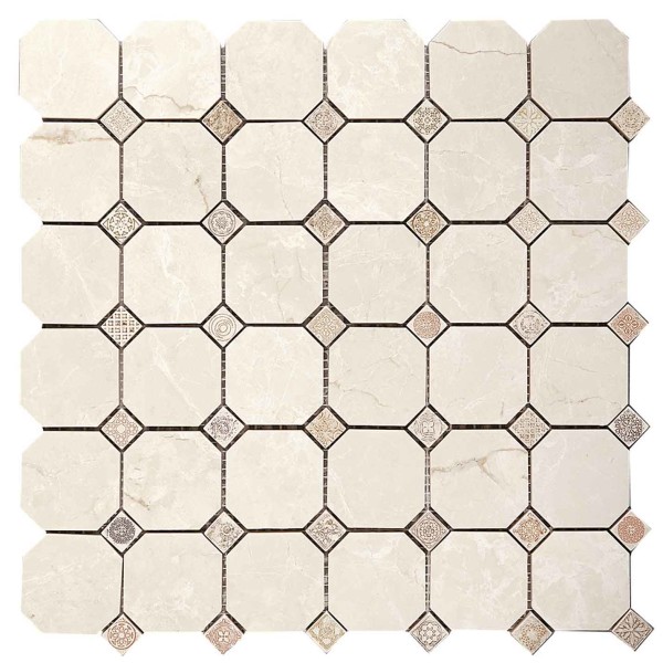 Ottagono Lithos Mosaico Italia